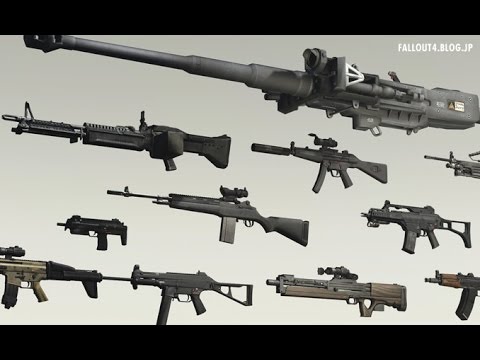 Fallout 4 mod modern firearms weapons