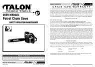 Talon surefire 145 manual instructions